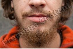 Mouth Man White Average Bearded